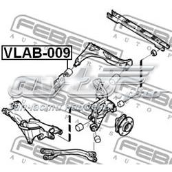 Compre VLAB009 Febest Bloco silencioso de viga traseira (de plataforma veicular)