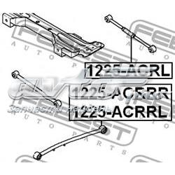 Compre 1225ACRL Febest Barra transversal de suspensão traseira