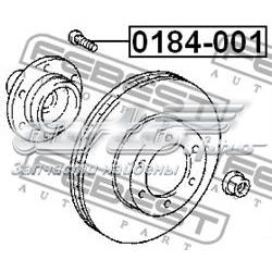 Prego de roda dianteiro 0184001 Febest