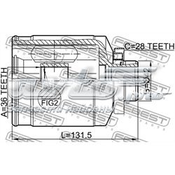 Junta homocinética interna dianteira direita Hyundai/Kia 496053JA00 preço, a partir de 92,28 USD
