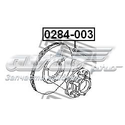 Prego de roda dianteiro 40222G9501 Nissan/Infiniti