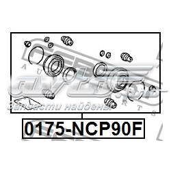 Kit de reparação de suporte do freio dianteiro 0175NCP90F Febest