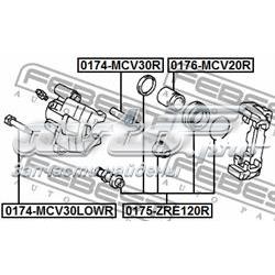 Kit de reparação de suporte do freio traseiro 0447933110 Toyota