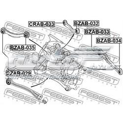 Bloco silencioso externo traseiro de braço oscilante transversal Febest BZAB034 preço, a partir de 13,53 USD