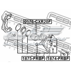 Kit de reparação de suporte do freio dianteiro Isuzu 8970352540 preço, a partir de 10,94 USD