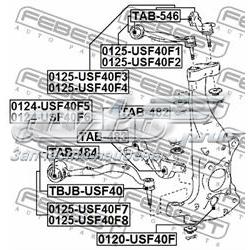 Suporte de esfera inferior Febest 0120USF40F preço, a partir de 45,12 USD
