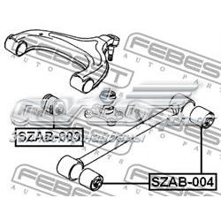 Compre SZAB004 Febest Bloco silencioso do braço oscilante inferior traseiro longitudinal