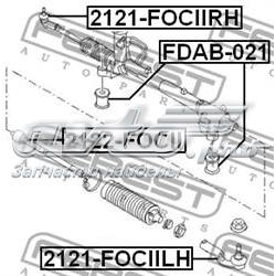 1251934 Ford Bucha de fixação da cremalheira da direção