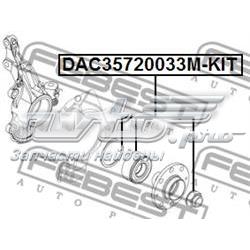 Rolamento de cubo dianteiro DAC35720033MKIT Febest