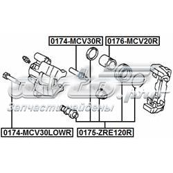 Compre 0447933110 Toyota Kit de reparação de suporte do freio traseiro