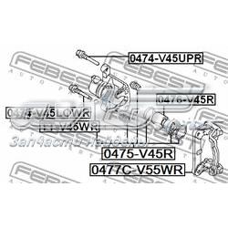 Braçadeira do freio de suporte traseiro Mitsubishi MB858458 preço, a partir de 39,30 USD