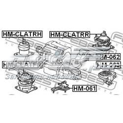 T457224 STC Coxim (suporte) direito de motor