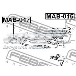 MB430960 Mitsubishi Bloco silencioso dianteiro do braço oscilante inferior