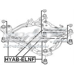 Bloco silencioso (coxim) de viga dianteira (de plataforma veicular) HYABELNF Febest