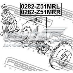 Compre 0282Z51MRL Febest Cubo dianteiro