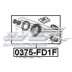 01463S5DA00 Honda Kit de reparação de suporte do freio dianteiro