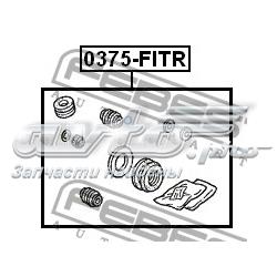 01473S04000 Honda Kit de reparação de suporte do freio traseiro