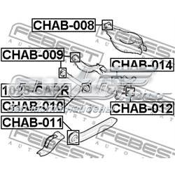 Compre CHAB010 Febest Bloco silencioso externo traseiro de braço oscilante transversal