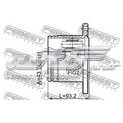 Junta homocinética interna traseira Febest 0411V75RR preço, a partir de 150,04 USD