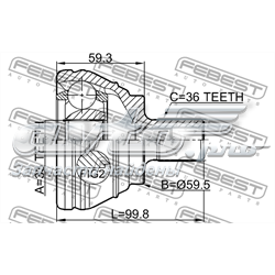 Junta homocinética externa dianteira VAG 5Q0498099B preço, a partir de 37,10 USD