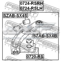 Suporte de esfera inferior Febest 0720RS