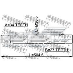 Veio de acionamento do semieixo intermédio Febest 1612221 preço, a partir de 52,23 USD