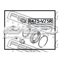 Kit de reparação de suporte do freio traseiro Mitsubishi Pajero V80