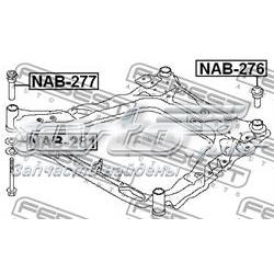 Compre NAB276 Febest Bloco silencioso (coxim) de viga dianteira (de plataforma veicular)