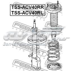 Suporte de amortecedor traseiro esquerdo 4876006140 Toyota
