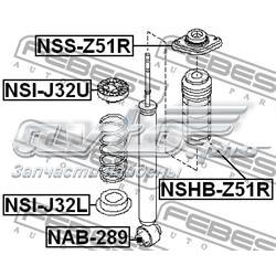 Compre 552401AA0A Nissan/Infiniti Bota de proteção de amortecedor traseiro