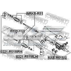 54445EA001 Nissan/Infiniti Bucha de fixação da cremalheira da direção