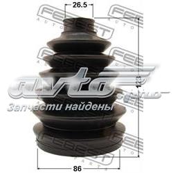 Bota de proteção externa direita de junta homocinética Mitsubishi 3817A312