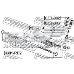 Kit de reparação da cremalheira da direção (do mecanismo), (kit de vedantes) Febest SET002 preço, a partir de 3,62 USD