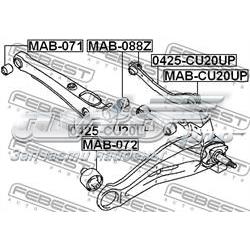 Braço oscilante superior esquerdo/direito de suspensão traseira Chrysler 5105271ACA preço, a partir de 36,25 USD