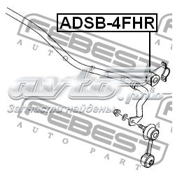 Bucha de estabilizador traseiro ADSB4FHR Febest