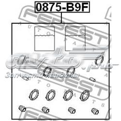 Kit de reparação de suporte do freio dianteiro 0875B9F Febest