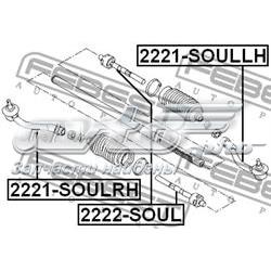 Tração de direção 2222SOUL Febest