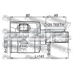 Compre 4950529G00 Hyundai/Kia Junta homocinética interna dianteira