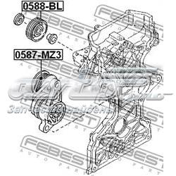 Rolo parasita da correia de transmissão RP325 Japan Parts