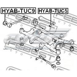 Compre HYABTUC9 Febest Bloco silencioso de braço oscilante traseiro longitudinal