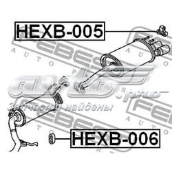 Coxim de fixação do silenciador Honda CR-V III SUV (RE) (2006 - 2011) III