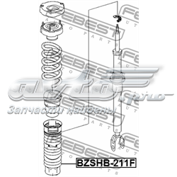 Bota de proteção de amortecedor dianteiro Mercedes A2113230092 preço, a partir de 19,14 USD