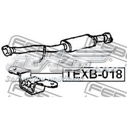 Compre 1757174430 Toyota Braçadeira de silenciador dianteira