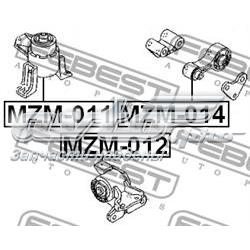 Compre MZM012 Febest Coxim (suporte) esquerdo de motor