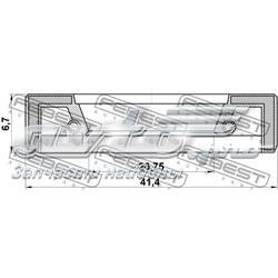  Kit de reparação da cremalheira da direção (do mecanismo), (kit de vedantes) Toyota Camry II sedan (V2) (1986 - 1991) II