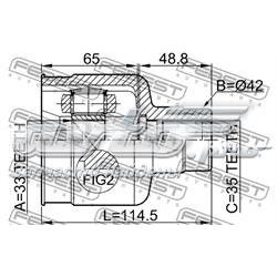 Compre 1447553 Ford Junta homocinética interna dianteira direita