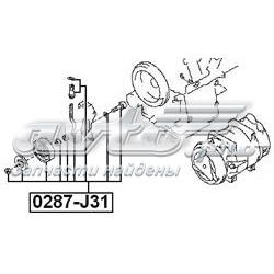 Compre 1192531U02 Nissan/Infiniti Rolo de reguladora de tensão da correia de transmissão