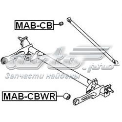Compre MABCBWR Febest Bloco silencioso de viga traseira (de plataforma veicular)