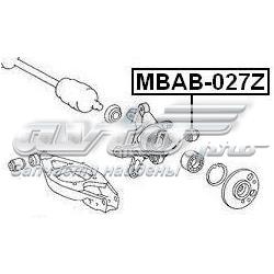 Compre MBAB027Z Febest Bloco silencioso do pino de apoio traseiro