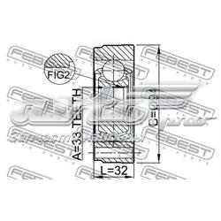 Junta homocinética interna dianteira Febest 2311GV preço, a partir de 37,01 USD